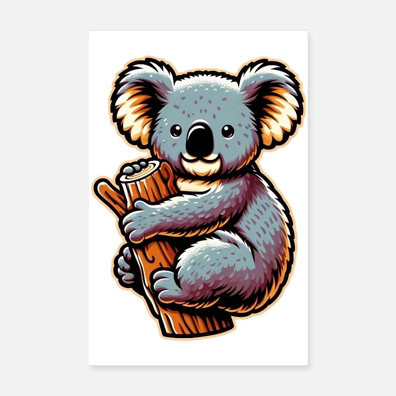 Koala Poster 20x30 cm