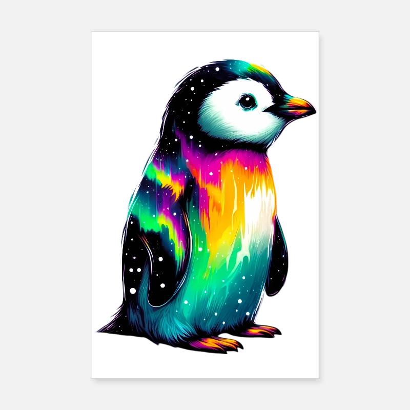 Pinguin Poster 20x30 cm