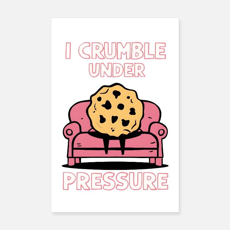 Je m’effondre sous la pression Poster 20 x 30 cm