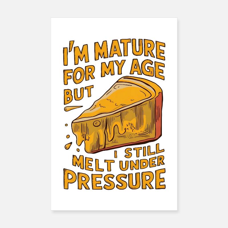 Fromage affiné Poster 20 x 30 cm