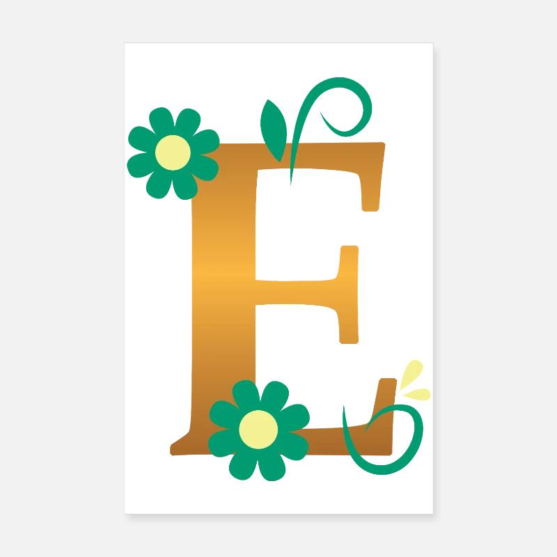 E Poster 8" x 12" (20x30 cm)