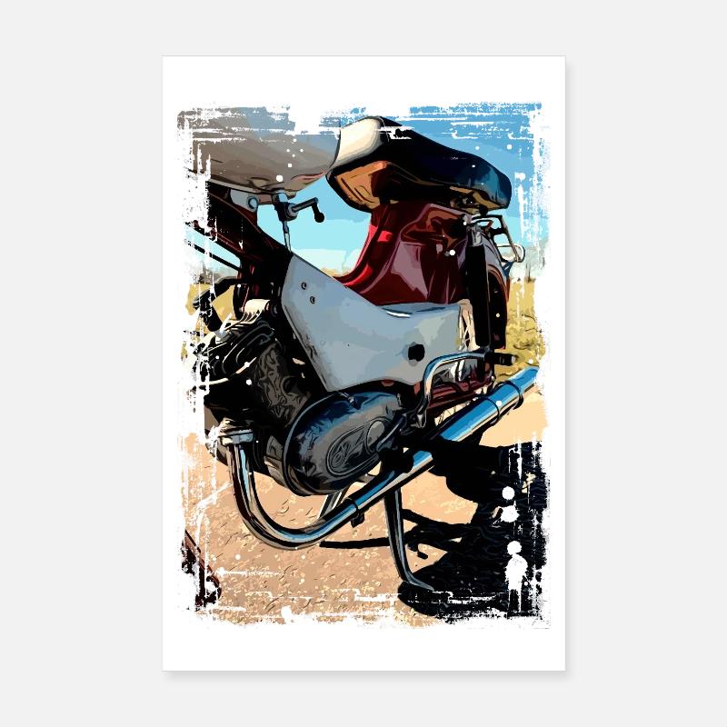 Étourneau Poster 20 x 30 cm