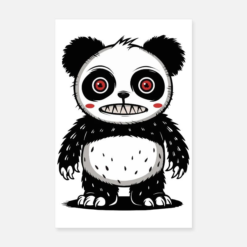 Panda bär Poster 20x30 cm