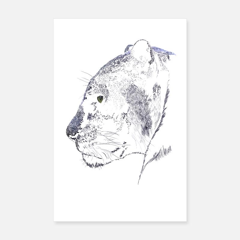 Panther Poster 20x30 cm