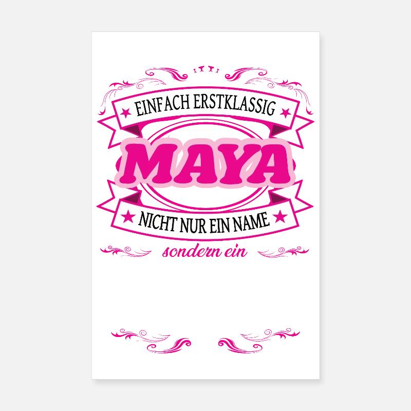 Qualitätsmerkmal Maya einfach Erstklassig Poster 20x30 cm