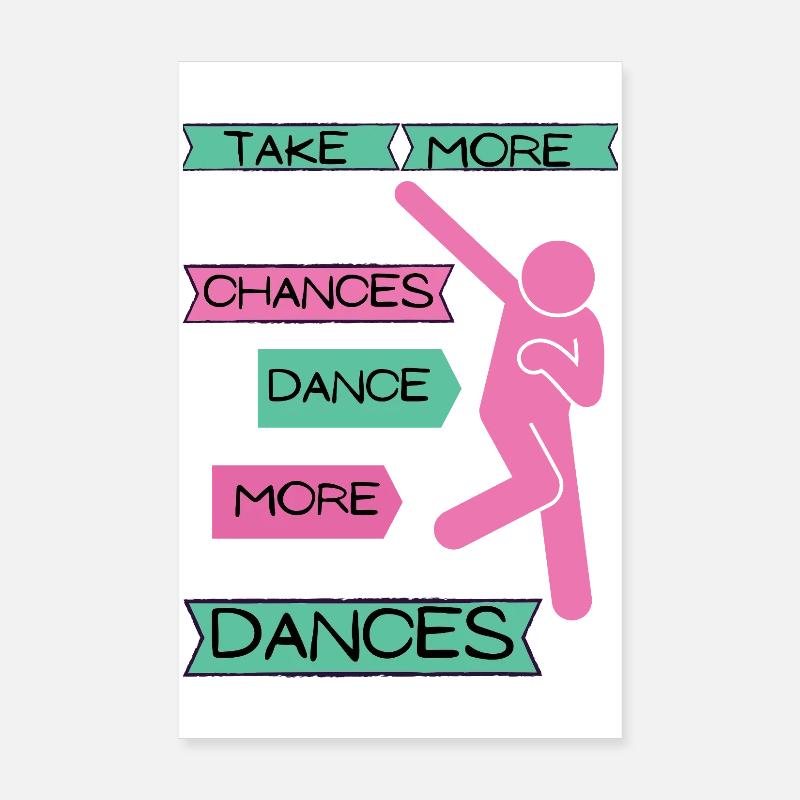 Dance Poster 20x30 cm