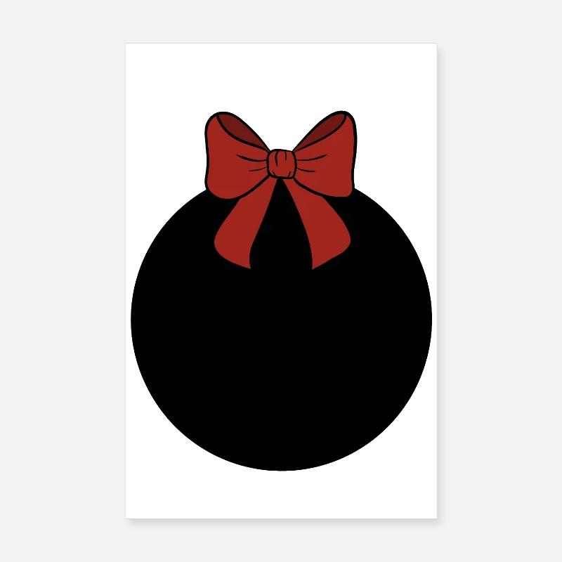Weihnachtskugel  Poster 20x30 cm