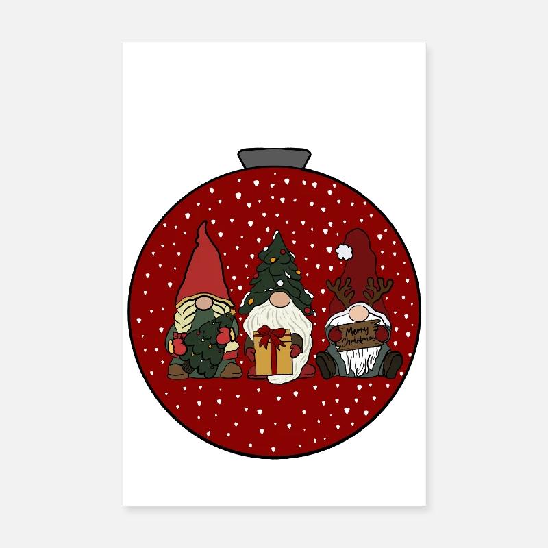 Bauble Poster 8" x 12" (20x30 cm)