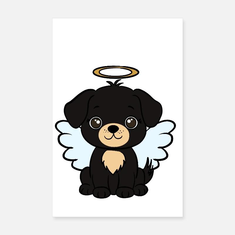 Hund  Poster 20x30 cm