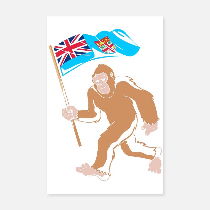 Fiji Poster 8" x 12" (20x30 cm)