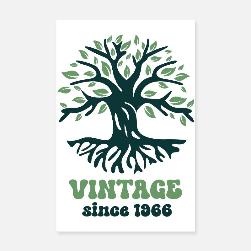 Millésime 1966 Poster 20 x 30 cm