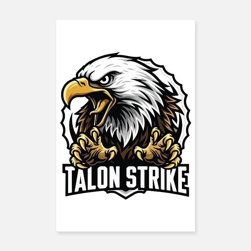 Talon Strike Aigle Attaque Force Poster 20 x 30 cm