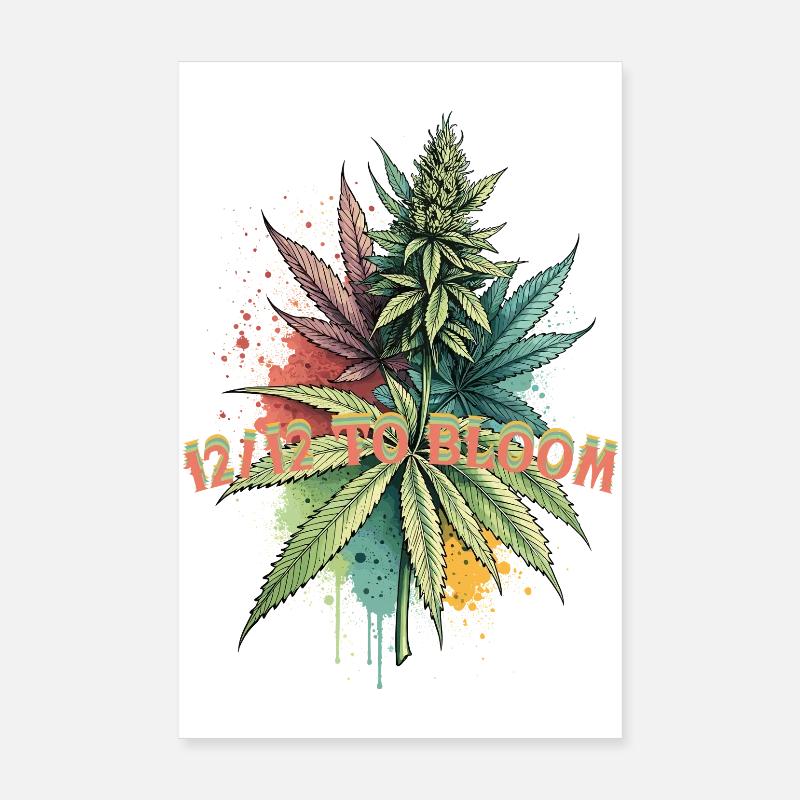 12/12 avant de floraison Poster 20 x 30 cm