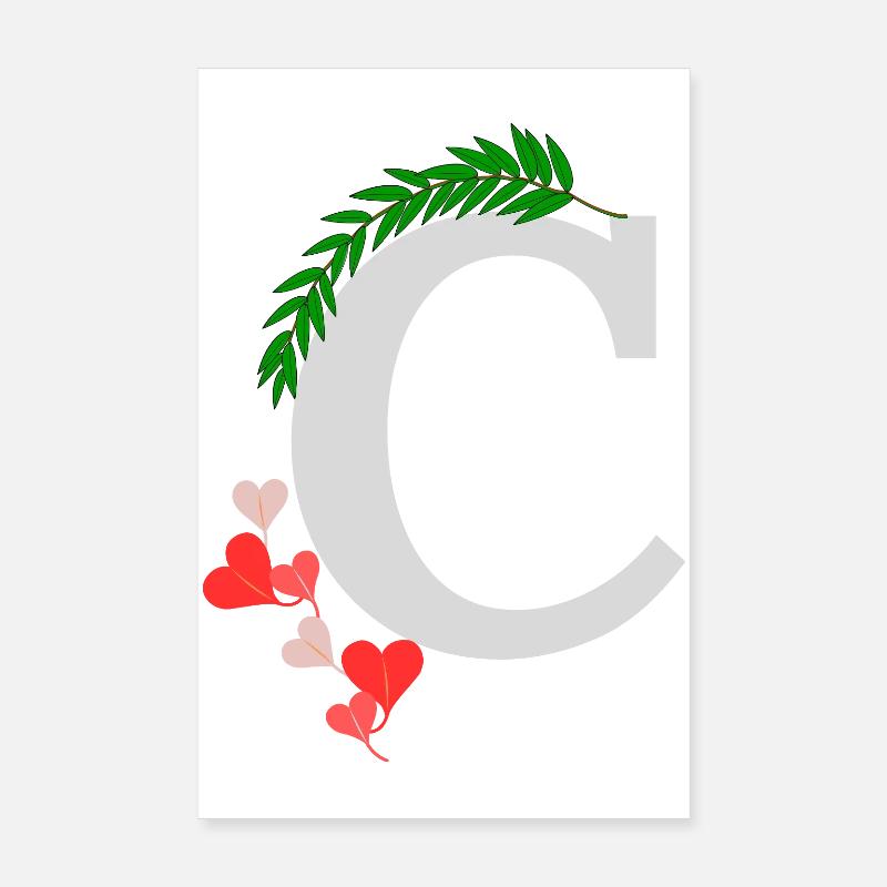 C Poster 20x30 cm