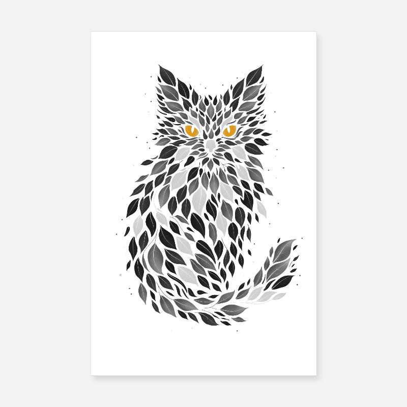 Ombre Ardoise Poster 20 x 30 cm