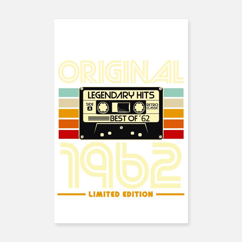 Original 1962 Edition Limitée Poster 20 x 30 cm