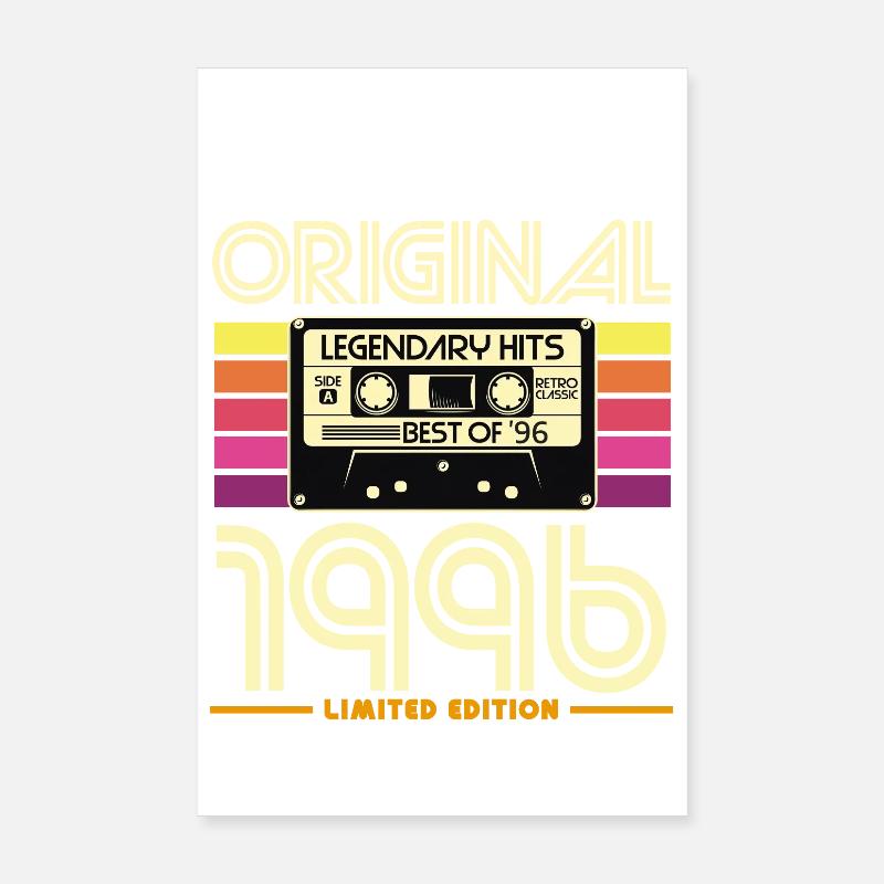 Originale limitierte Edition von 1996 Poster 20x30 cm