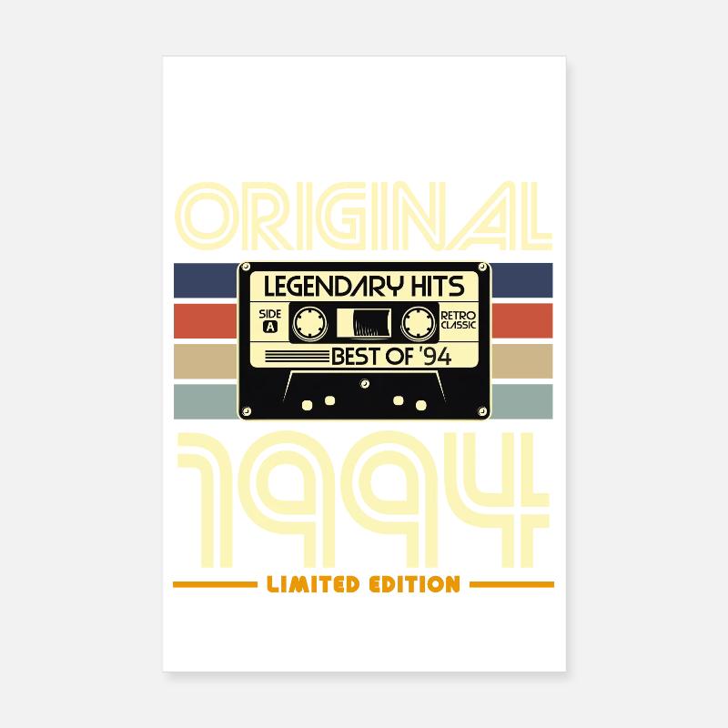 Original 1994 Legacy Cassette Poster 8" x 12" (20x30 cm)
