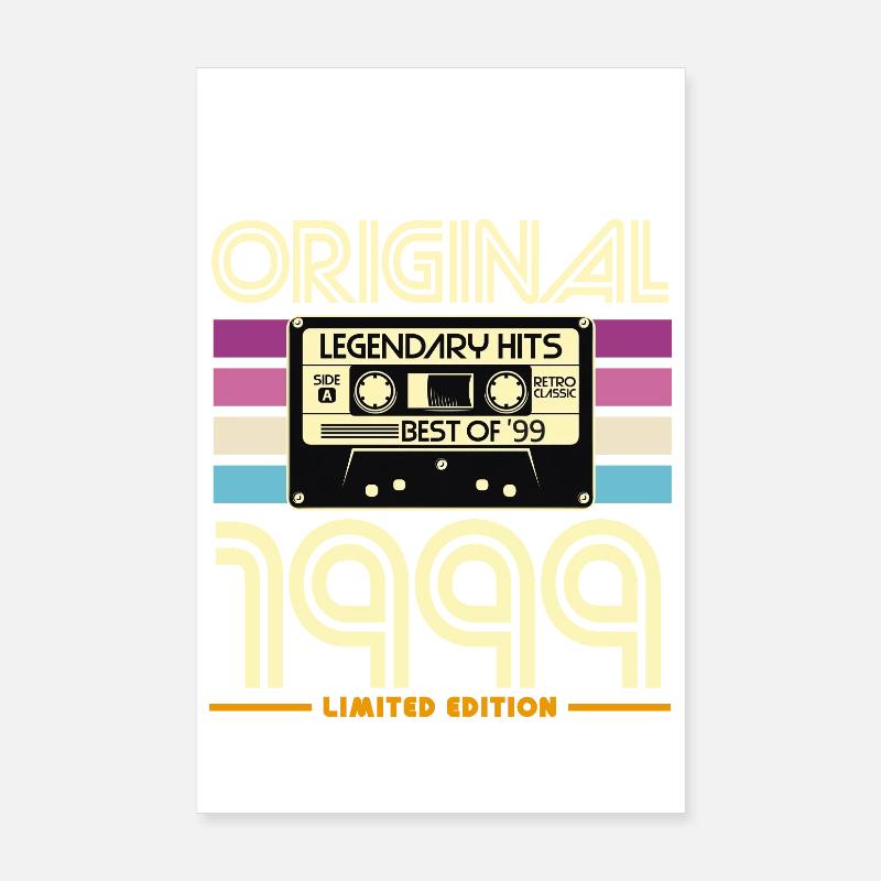 Original 1999 Edition Limitée Poster 20 x 30 cm