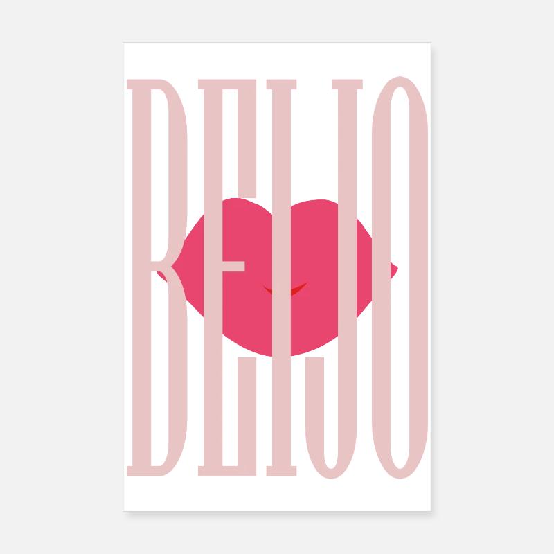 Beijo Poster 8" x 12" (20x30 cm)
