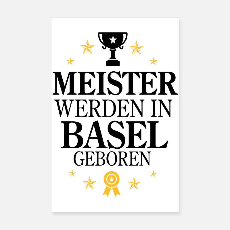 Maîtres de Bâle Poster 20 x 30 cm