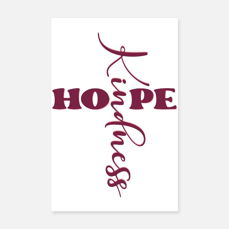 CROIX SYMBOLE CHRÉTIENNE Poster 20 x 30 cm