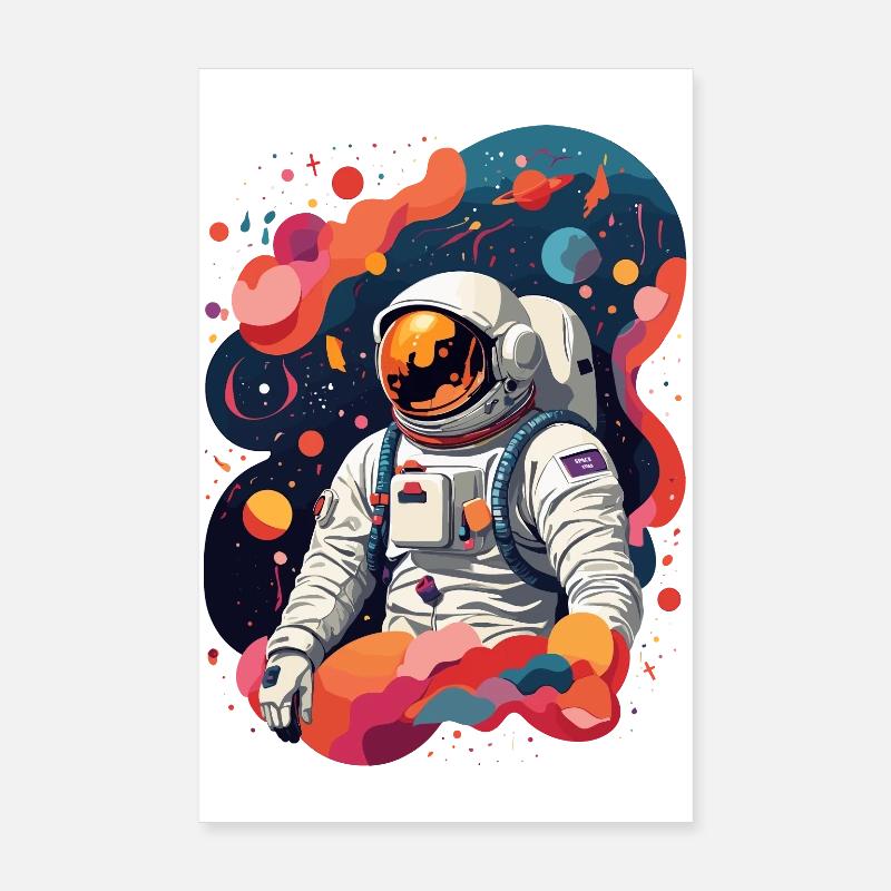 Astronaut Poster 8" x 12" (20x30 cm)