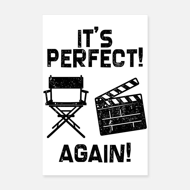 Job Work Statement Profession Director Career Poster 8" x 12" (20x30 cm)