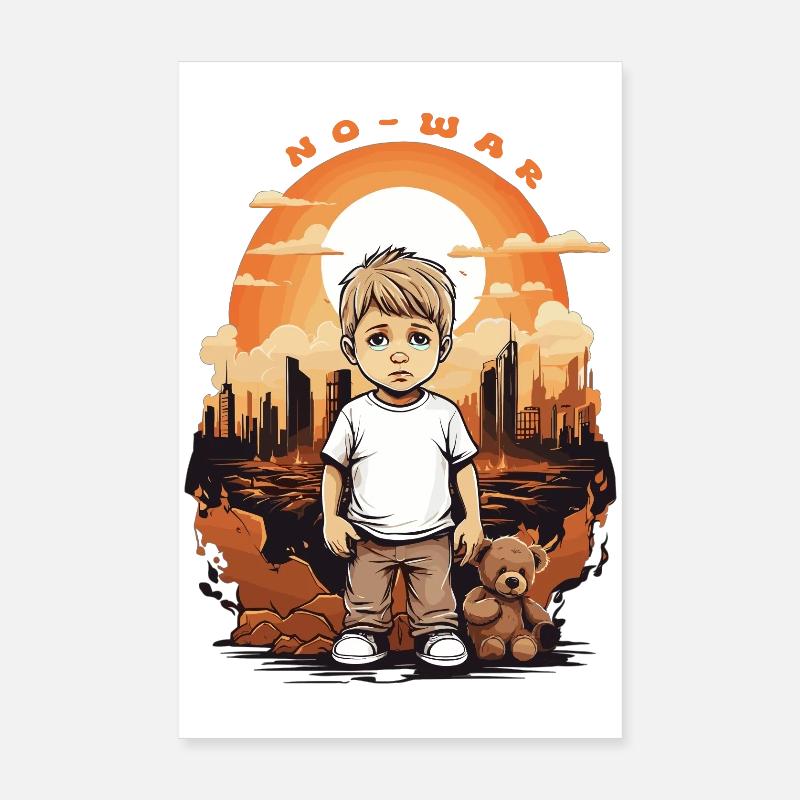 Kein Krieg ! Poster 20x30 cm