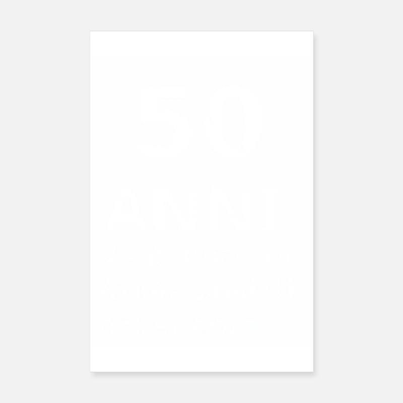 50 år ung Poster 20x30 cm