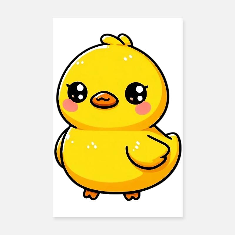 Duckling Duck Duck Duck Poster 8" x 12" (20x30 cm)