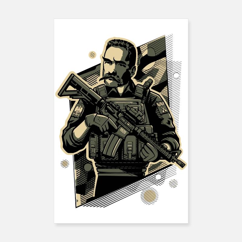 Marshall Poster 20x30 cm