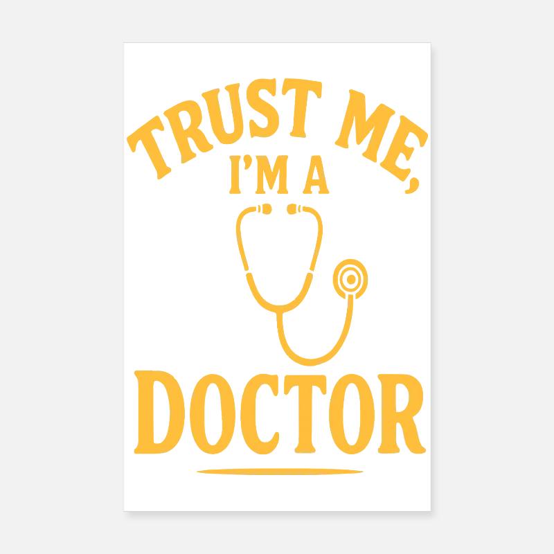 Original design for doctors and caregivers Poster 8" x 12" (20x30 cm)