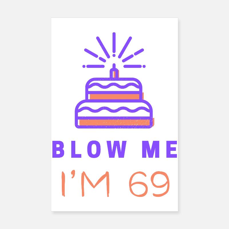 Illustration de gâteau d’anniversaire de célébration Poster 20 x 30 cm