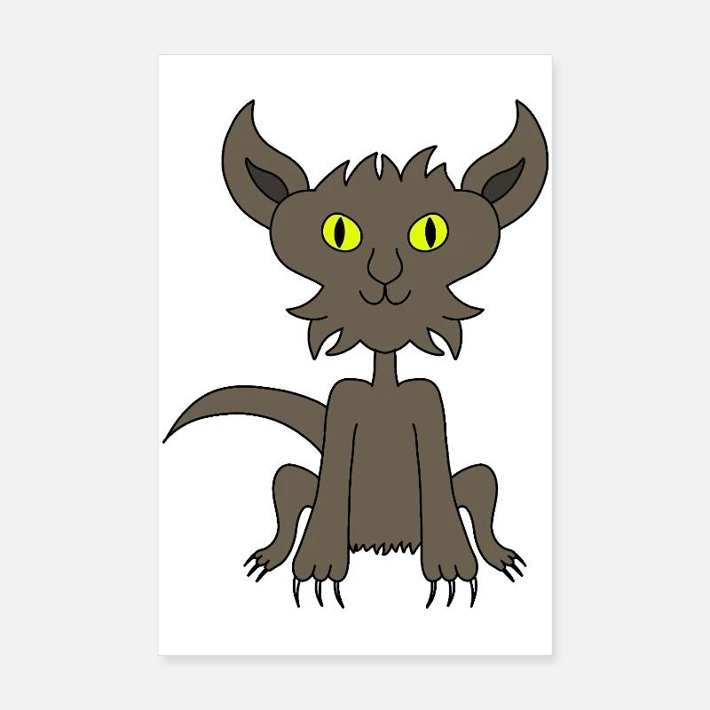 Katze Poster 20x30 cm