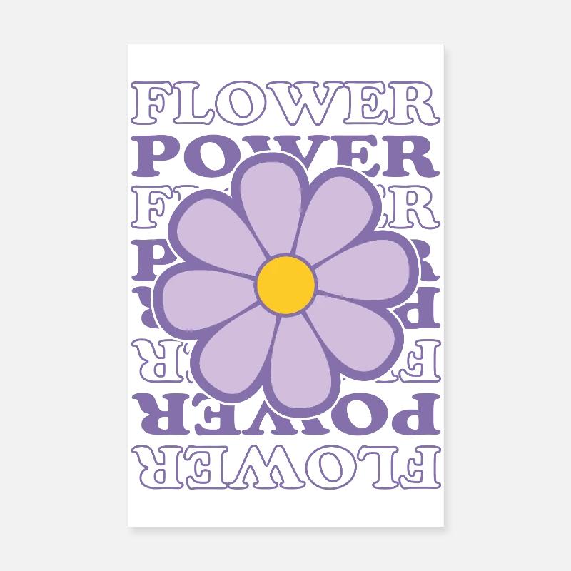 Le pouvoir des fleurs Poster 20 x 30 cm