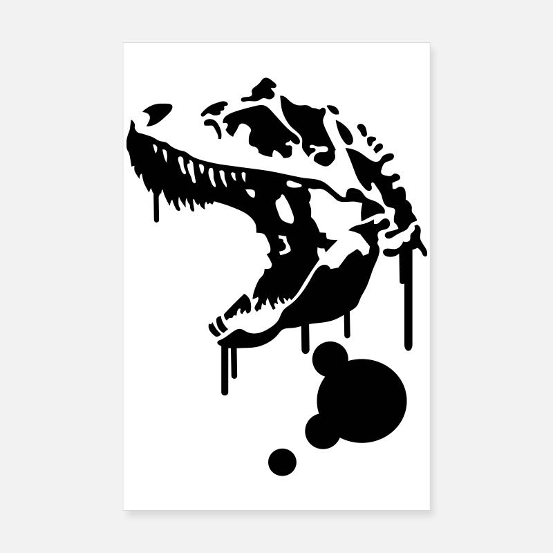 Dinosaurier Poster 20x30 cm