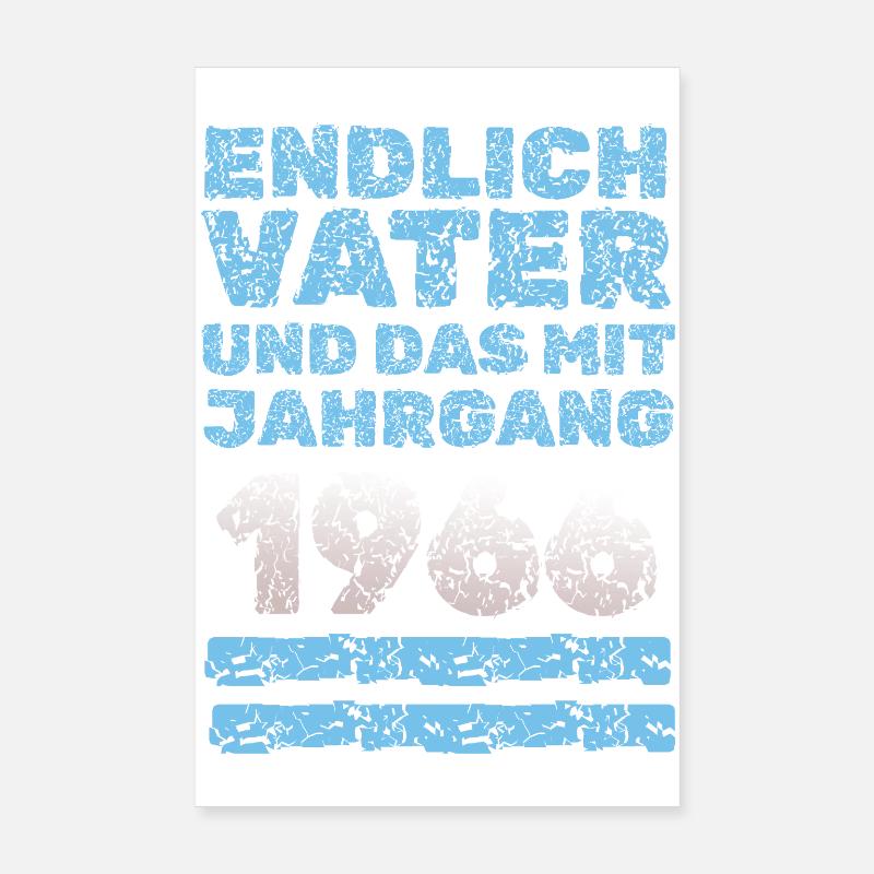 Vater 1966 Poster 20x30 cm