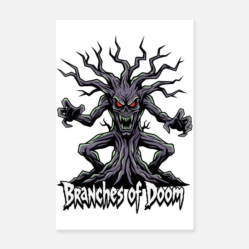 Branches of Doom – Dämonischer Baumgeist Poster 20x30 cm