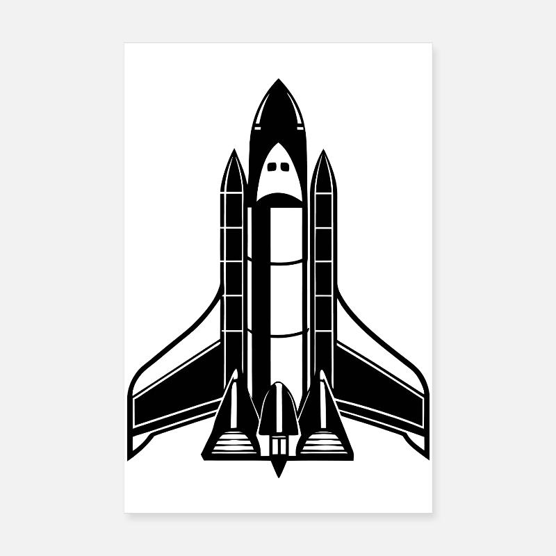 Navette spatiale Poster 20 x 30 cm