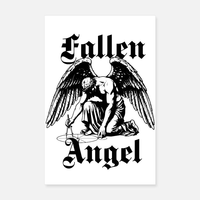 Fallen Angel Poster 8" x 12" (20x30 cm)