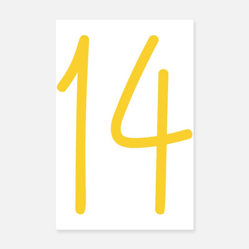 14 Poster 20x30 cm