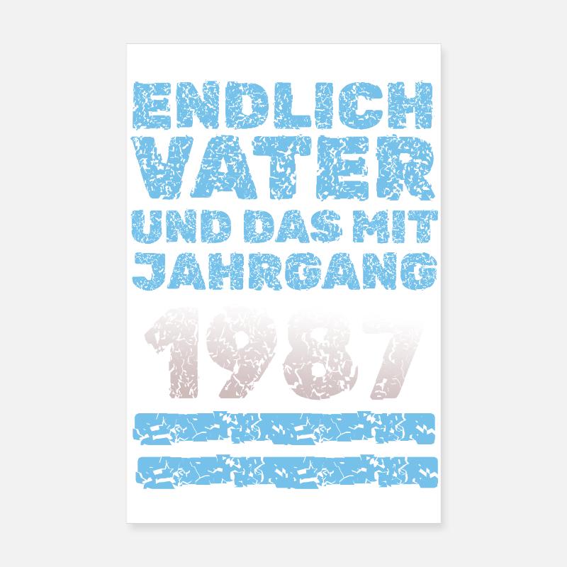 Père 1987 Poster 20 x 30 cm