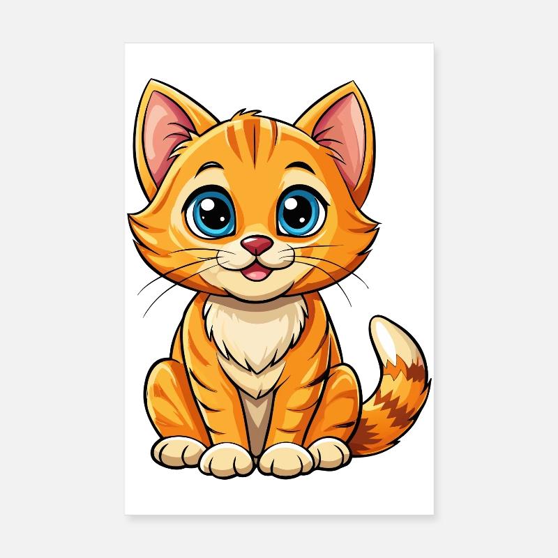 Bébé chat Poster 20 x 30 cm