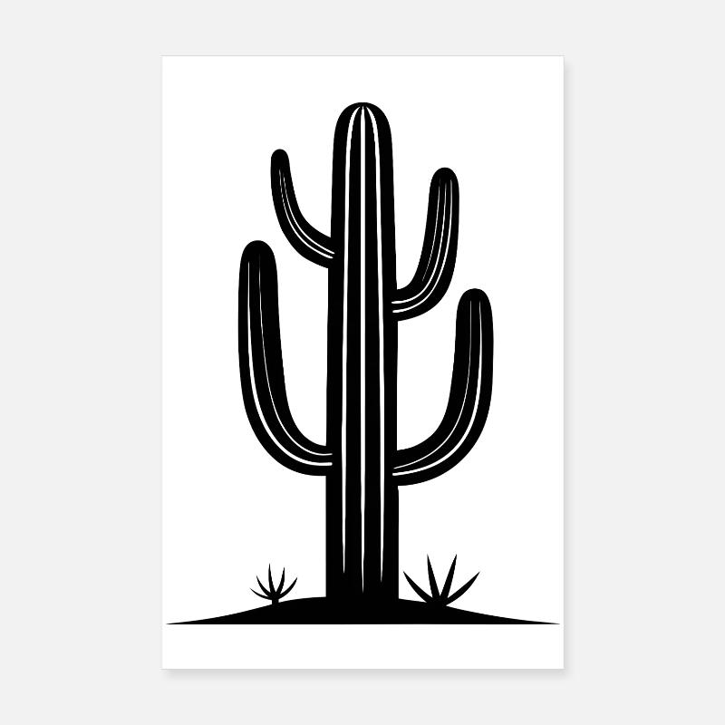 Saguaro Cactus Poster 20 x 30 cm