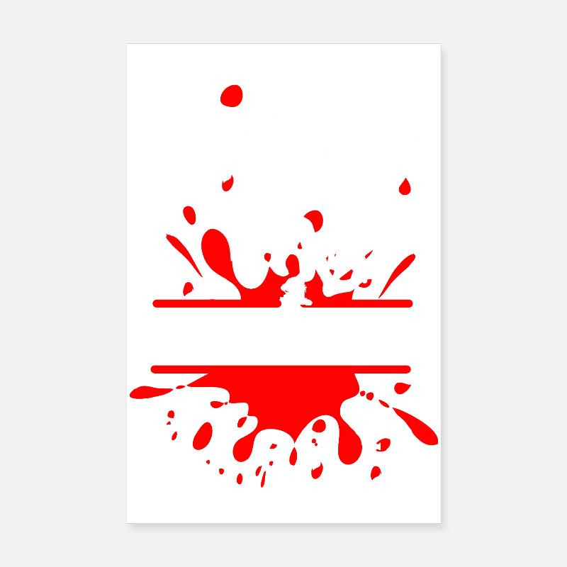 Mud Run Duo – Individuelles Splash-Design Poster 20x30 cm