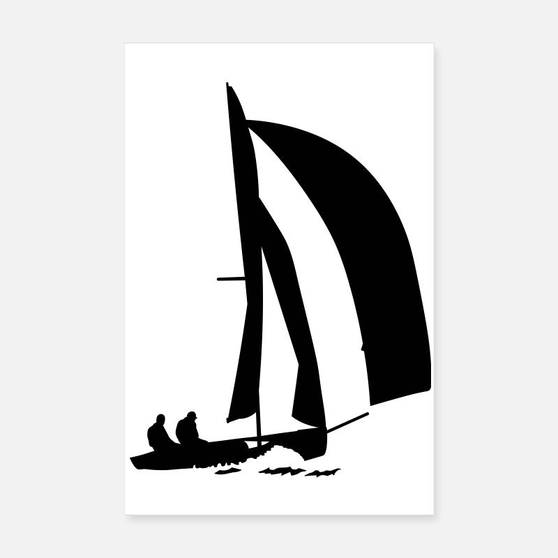 segelboot Poster 20 x 30 cm
