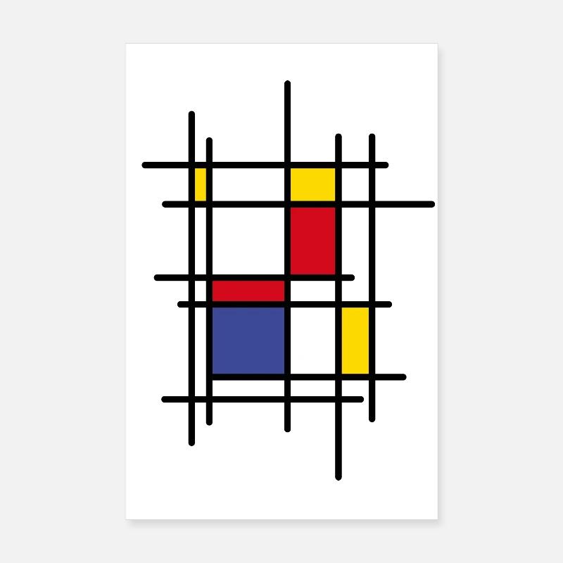 Farben! - Poster 20x30 cm - Weiß