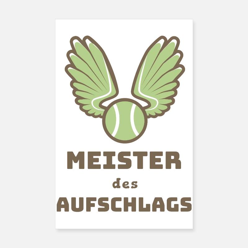 Maître du service Poster 20 x 30 cm