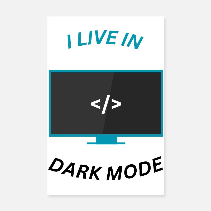 Programmierer Motivation Design - Poster 20x30 cm - Weiß